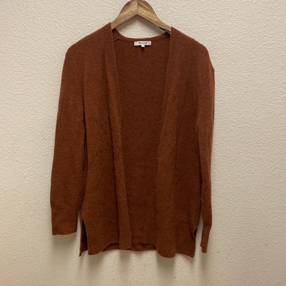 Madewell Cozy Knit Walker Cardigan Small